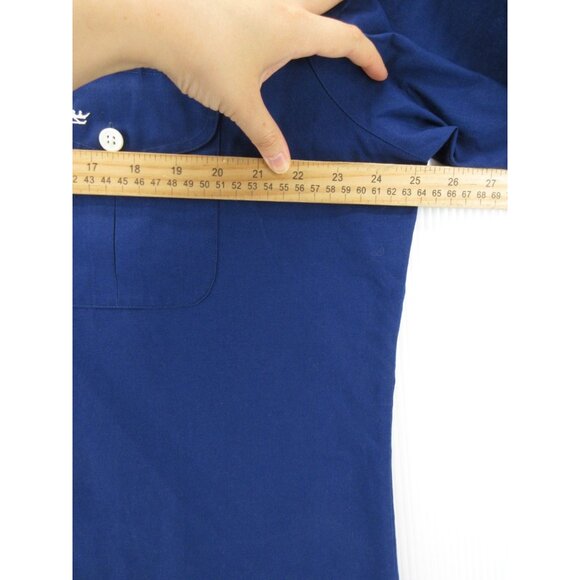 VINTAGE Tori Richard Shirt XL Honolulu Hawaiian Military 70s 80s Logo - Picture 6 of 11